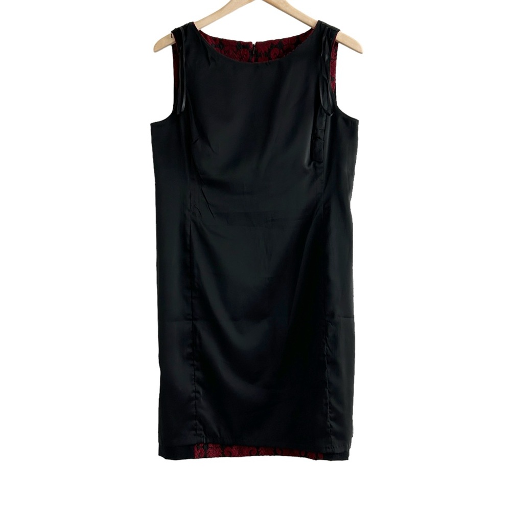 Talbots Petites Wool Blend Sleeveless Sheath Dress (12P) - Picture 11 of 16